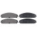 Brake Pad Set, disc brake 37511 ABS, Thumbnail 3