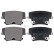 Brake Pad Set, disc brake 37512 ABS, Thumbnail 5