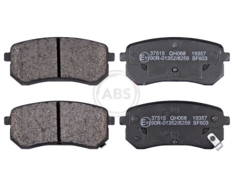 Brake Pad Set, disc brake 37515 ABS, Image 2