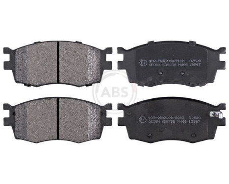 Brake Pad Set, disc brake 37520 ABS, Image 3