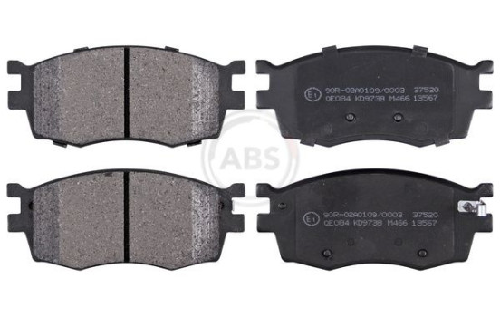 Brake Pad Set, disc brake 37520 ABS, Image 3