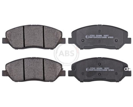 Brake Pad Set, disc brake 37522 ABS, Image 3