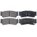 Brake Pad Set, disc brake 37523 ABS, Thumbnail 3