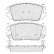 Brake Pad Set, disc brake 37525 ABS, Thumbnail 2