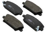 Brake Pad Set, disc brake 37529 ABS