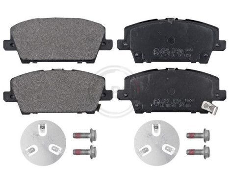 Brake Pad Set, disc brake 37529 ABS, Image 4