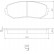 Brake Pad Set, disc brake 37531 ABS, Thumbnail 2