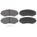 Brake Pad Set, disc brake 37531 ABS, Thumbnail 4