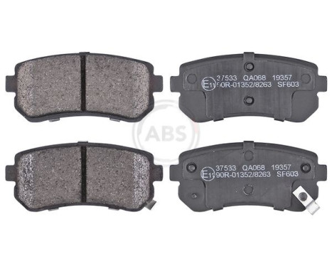 Brake Pad Set, disc brake 37533 ABS, Image 4