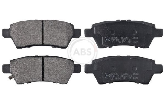 Brake Pad Set, disc brake 37536 ABS, Image 3