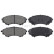 Brake Pad Set, disc brake 37540 ABS, Thumbnail 3