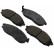 Brake Pad Set, disc brake 37541 ABS