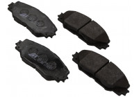 Brake Pad Set, disc brake 37543 ABS