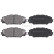 Brake Pad Set, disc brake 37543 ABS, Thumbnail 3