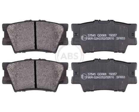 Brake Pad Set, disc brake 37545 ABS, Image 3