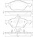 Brake Pad Set, disc brake 37546 ABS, Thumbnail 2