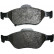 Brake Pad Set, disc brake 37546 ABS