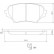 Brake Pad Set, disc brake 37549 ABS, Thumbnail 2