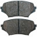 Brake Pad Set, disc brake 37549 ABS