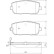 Brake Pad Set, disc brake 37550 ABS, Thumbnail 2