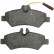Brake Pad Set, disc brake 37555 ABS