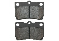 Brake Pad Set, disc brake 37556 ABS