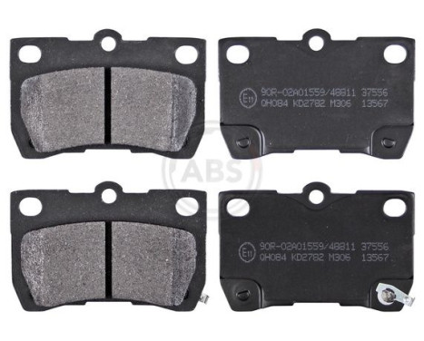 Brake Pad Set, disc brake 37556 ABS, Image 3