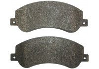Brake Pad Set, disc brake 37558 ABS