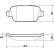 Brake Pad Set, disc brake 37561 ABS, Thumbnail 2