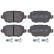 Brake Pad Set, disc brake 37561 ABS, Thumbnail 3