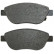 Brake Pad Set, disc brake 37564 ABS