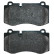 Brake Pad Set, disc brake 37565 ABS