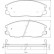 Brake Pad Set, disc brake 37566 ABS, Thumbnail 2