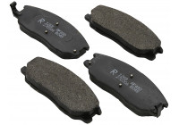 Brake Pad Set, disc brake 37566 ABS
