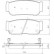 Brake Pad Set, disc brake 37567 ABS, Thumbnail 2