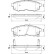 Brake Pad Set, disc brake 37569 ABS, Thumbnail 2