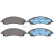 Brake Pad Set, disc brake 37570 ABS, Thumbnail 3