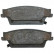 Brake Pad Set, disc brake 37571 ABS