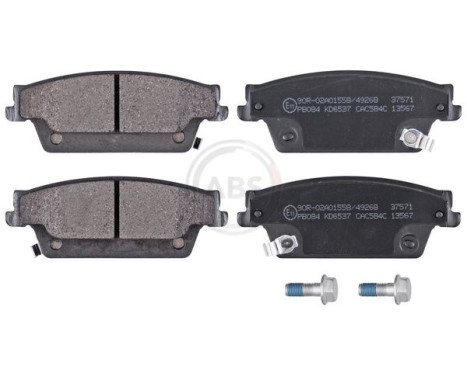 Brake Pad Set, disc brake 37571 ABS, Image 3