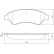 Brake Pad Set, disc brake 37578 ABS, Thumbnail 2