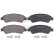 Brake Pad Set, disc brake 37578 ABS, Thumbnail 3