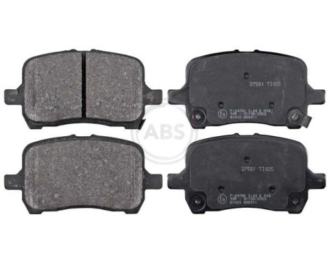 Brake Pad Set, disc brake 37581 ABS, Image 3