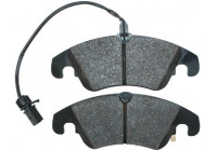 Brake Pad Set, disc brake 37587 ABS