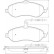 Brake Pad Set, disc brake 37589 ABS, Thumbnail 2