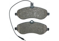 Brake Pad Set, disc brake 37589 ABS