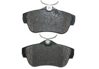 Brake Pad Set, disc brake 37590 ABS