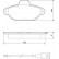 Brake Pad Set, disc brake 37595 ABS, Thumbnail 2