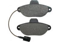 Brake Pad Set, disc brake 37595 ABS