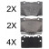 Brake Pad Set, disc brake 37600 ABS