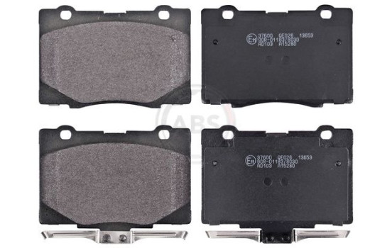 Brake Pad Set, disc brake 37600 ABS, Image 2
